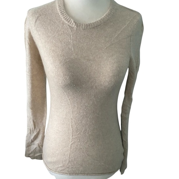 ATM  Anthony Thomas Melillo Cream colour Cashmere sweater - Picture 2 of 10